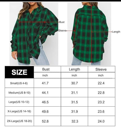 Long Sleeve Plaid Flannel Unisex: Hell, Michigan